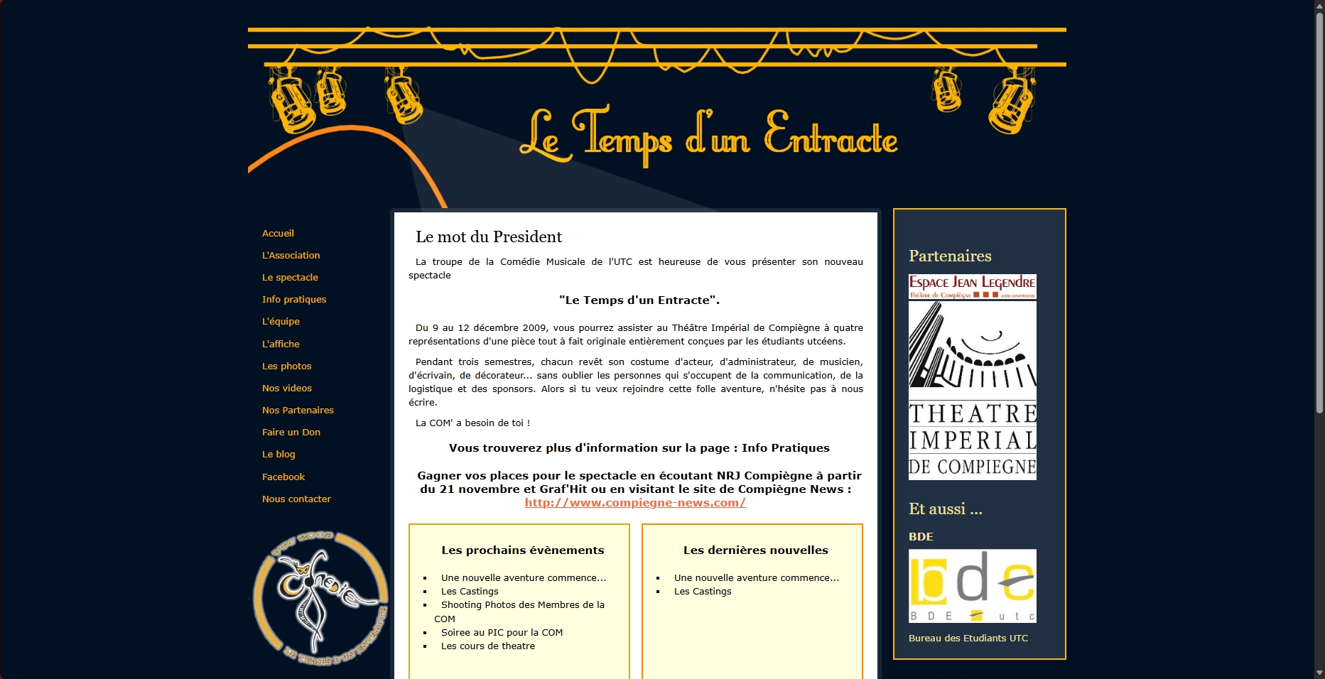 Preview 2009: Le Temps d'une Entracte